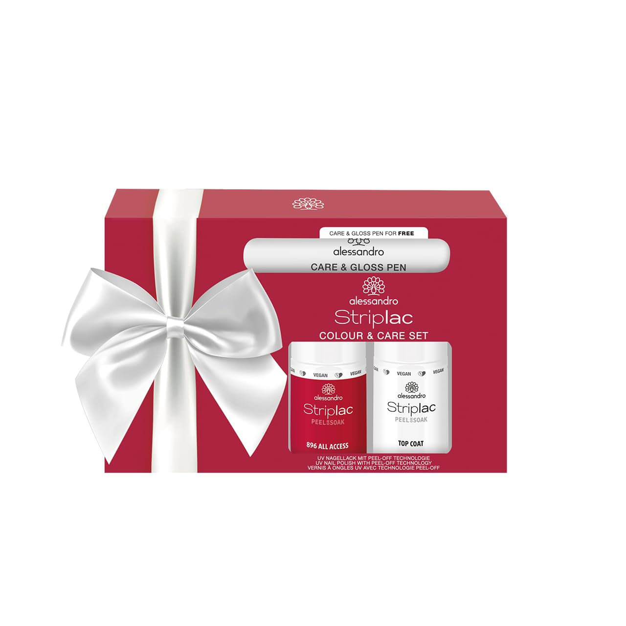 alessandro SET DE REGALO STRIPLAC (COLOR Y CUIDADOS)
