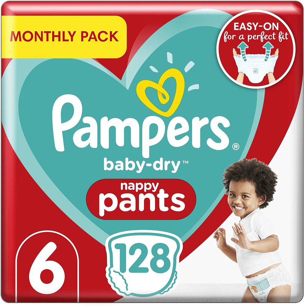 Pampers (versión antigua), bragas, talla 4, 9 kg-15 kg, paquete de tres (1 x 88 pañales)