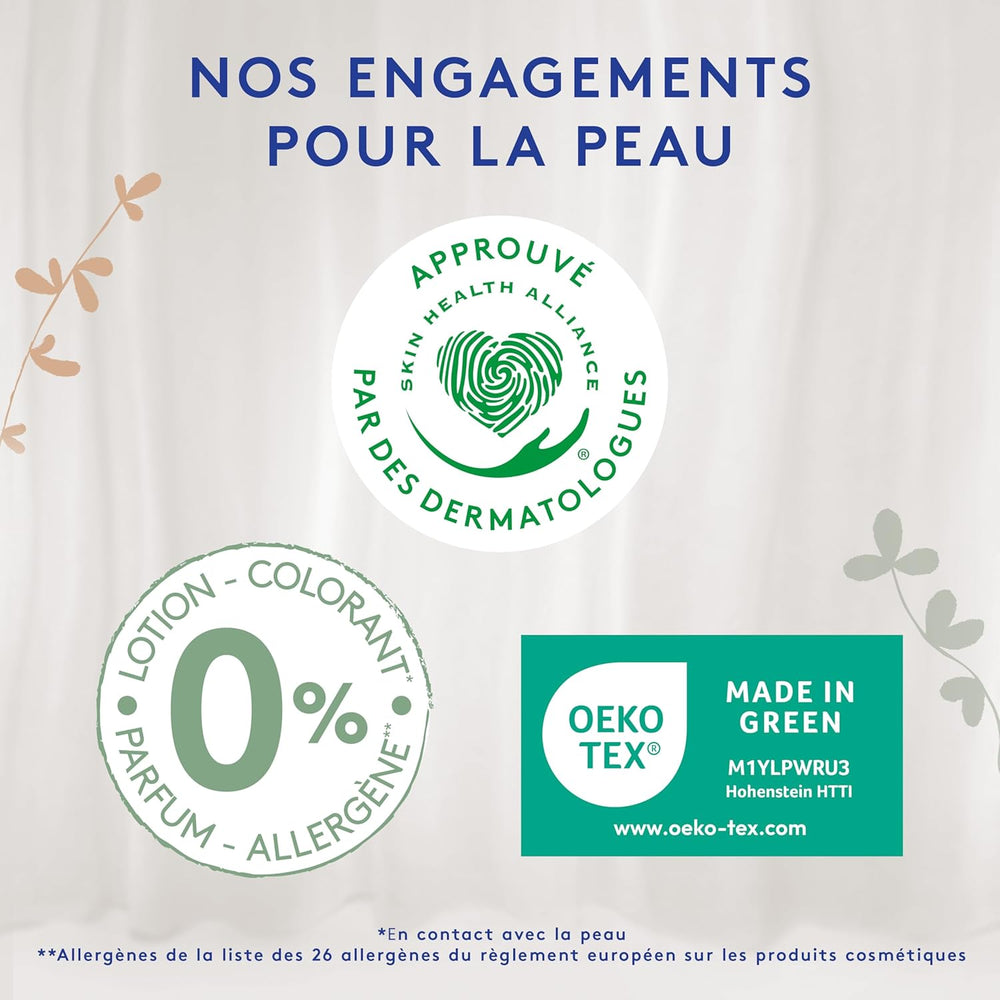 Douceur Naturelle - Braguitas, Talla 6 (16-26 kg) pack 1 mes - 112 braguitas