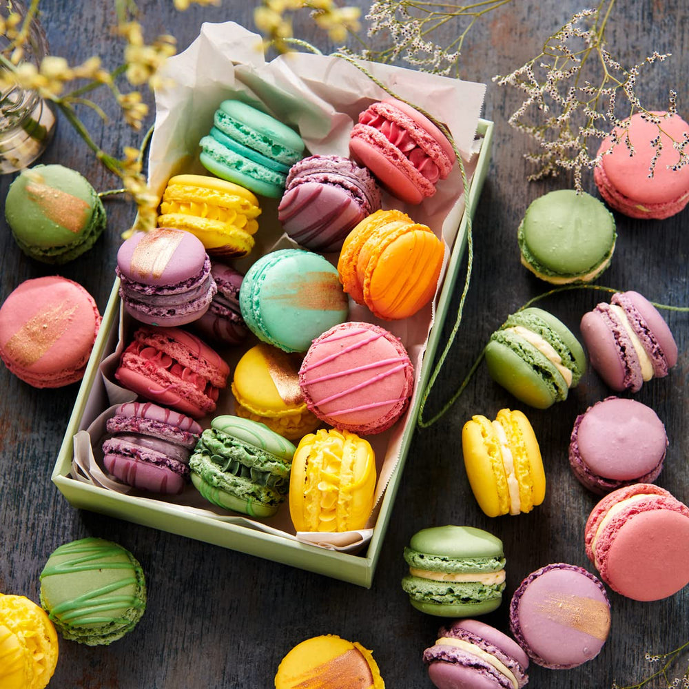 Funcakes Mix Für Macarons, Sin Gluten: Einfach Zu Berübenen, Perfekt Hausgemachte Macarons, Köstlicher Mandelgeschmack, Halal-Zertifiziert, 300G Mezcla para hornear y cocinar Naty Shop