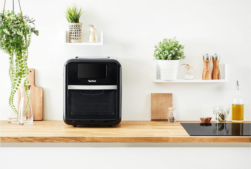 Tefal Easy Fry Oven & Grill Freidora de aire caliente 9 en 1, 11 L Para 6 raciones, 7 accesorios, 8 programas, recetas online Electrodomésticos Naty Shop