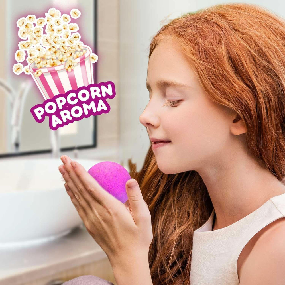 UNICORNIO TINTA | Bomba de baño para niños con sorpresa, 100 G, unicornio, aroma a palomitas Madre e Niño Naty Shop