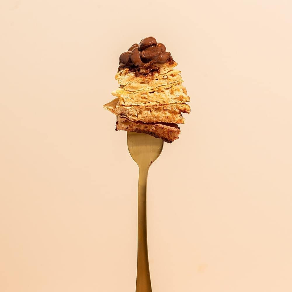 Protein Works - Pfannkuchen de proteínas cargadas | Premium Pfannkuchen Mischung | Tortitas Eiweiss | Panqueques proteicos | 8 porciones | Naturalmente | Mezcla para hornear y cocinar 500G Naty Shop