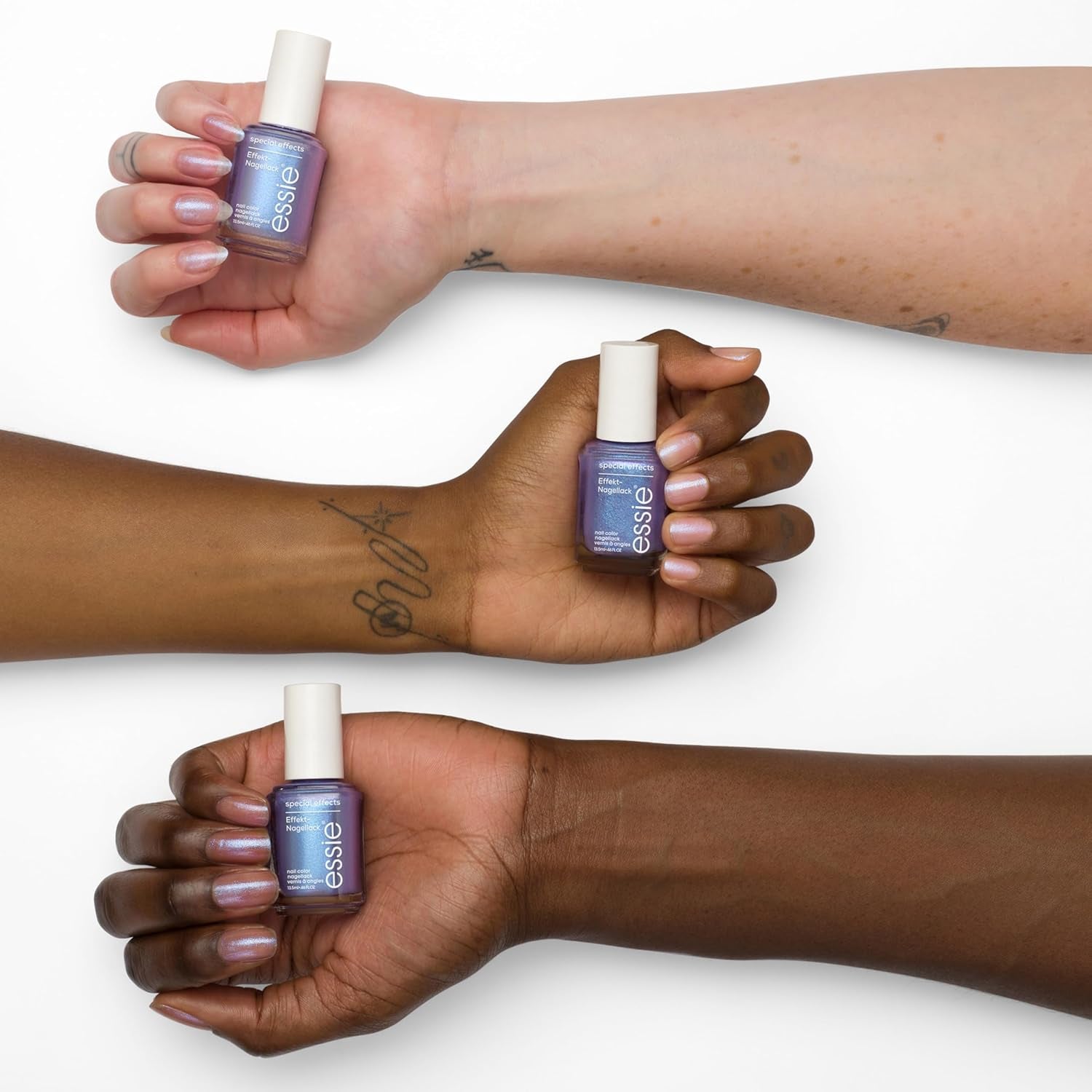 Set Essie nail art studio frozen berry (ojă 44 bahama mama, ojă efecte speciale 30 ethereal escape)