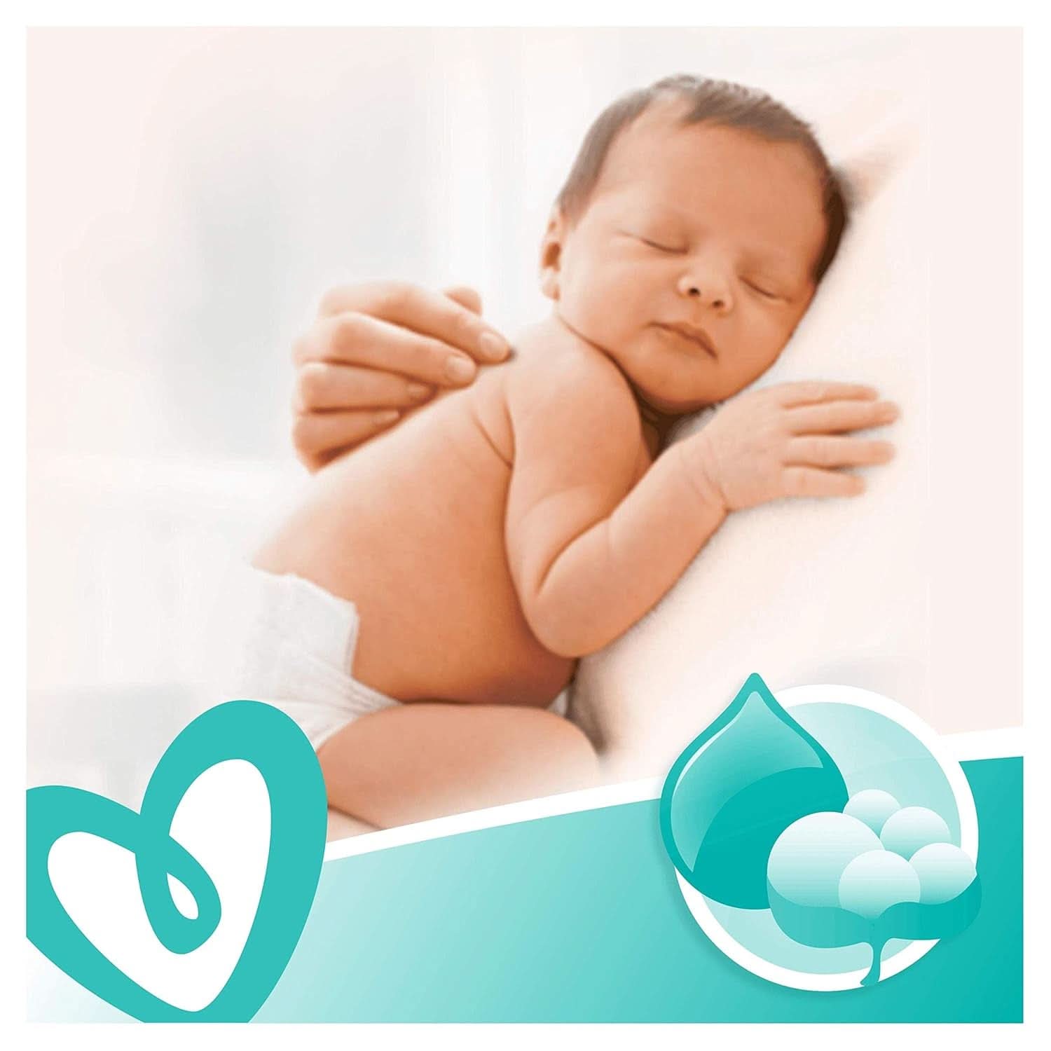 Pampers Toallitas húmedas Sensitive, 80 toallitas Toallitas húmedas para bebés Naty Shop