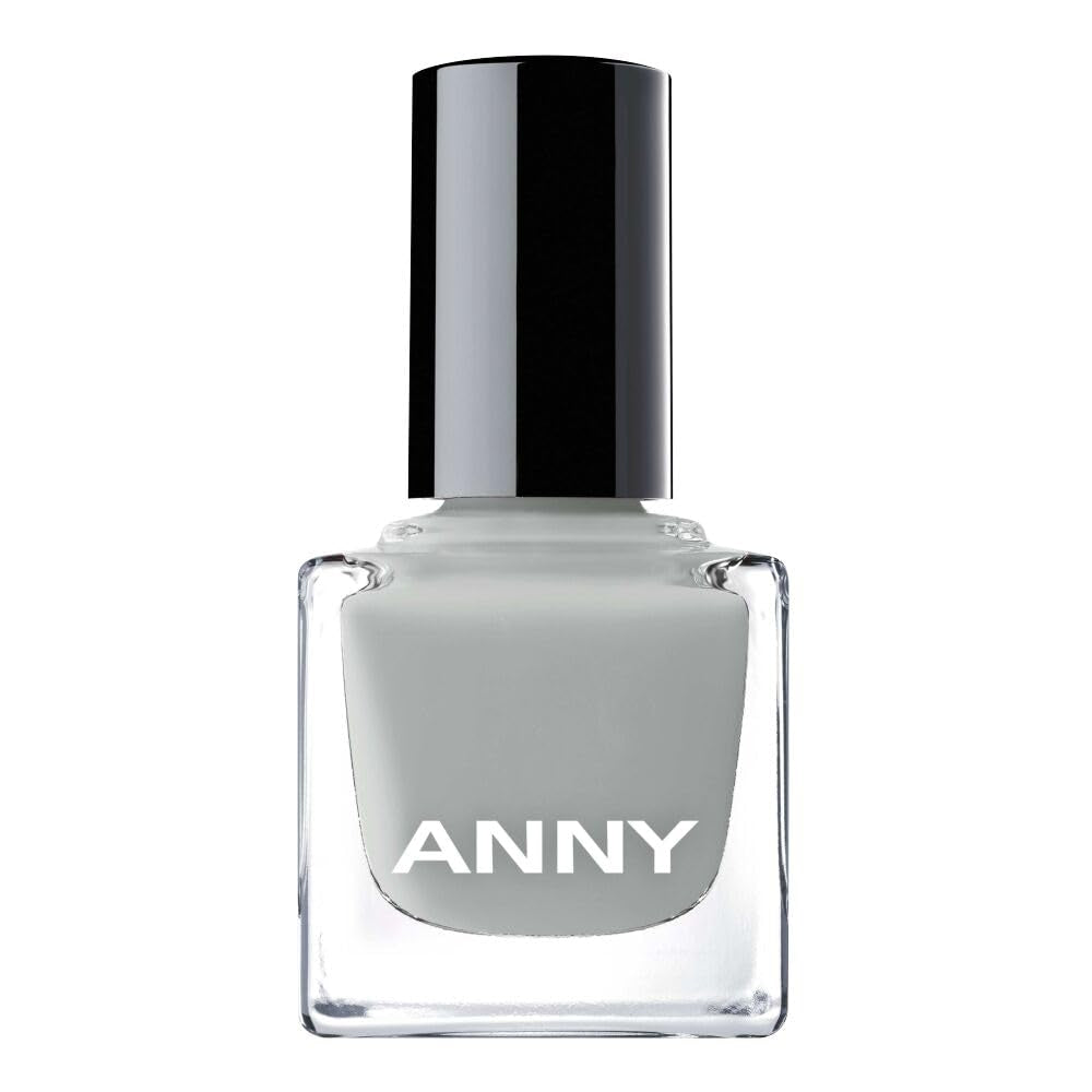 ANNY Esmalte de uñas - Esmalte de uñas de color de alta calidad con brillo duradero, resistente a las astillas y de secado rápido, Color: Estilo artístico - Gris frío - 15 ml