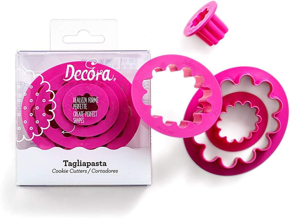 0255308 SET DE FORME DE FURSECURI OVALE, 4 PIESE 1,5-3,5-5,5-9 Î2,2 cm