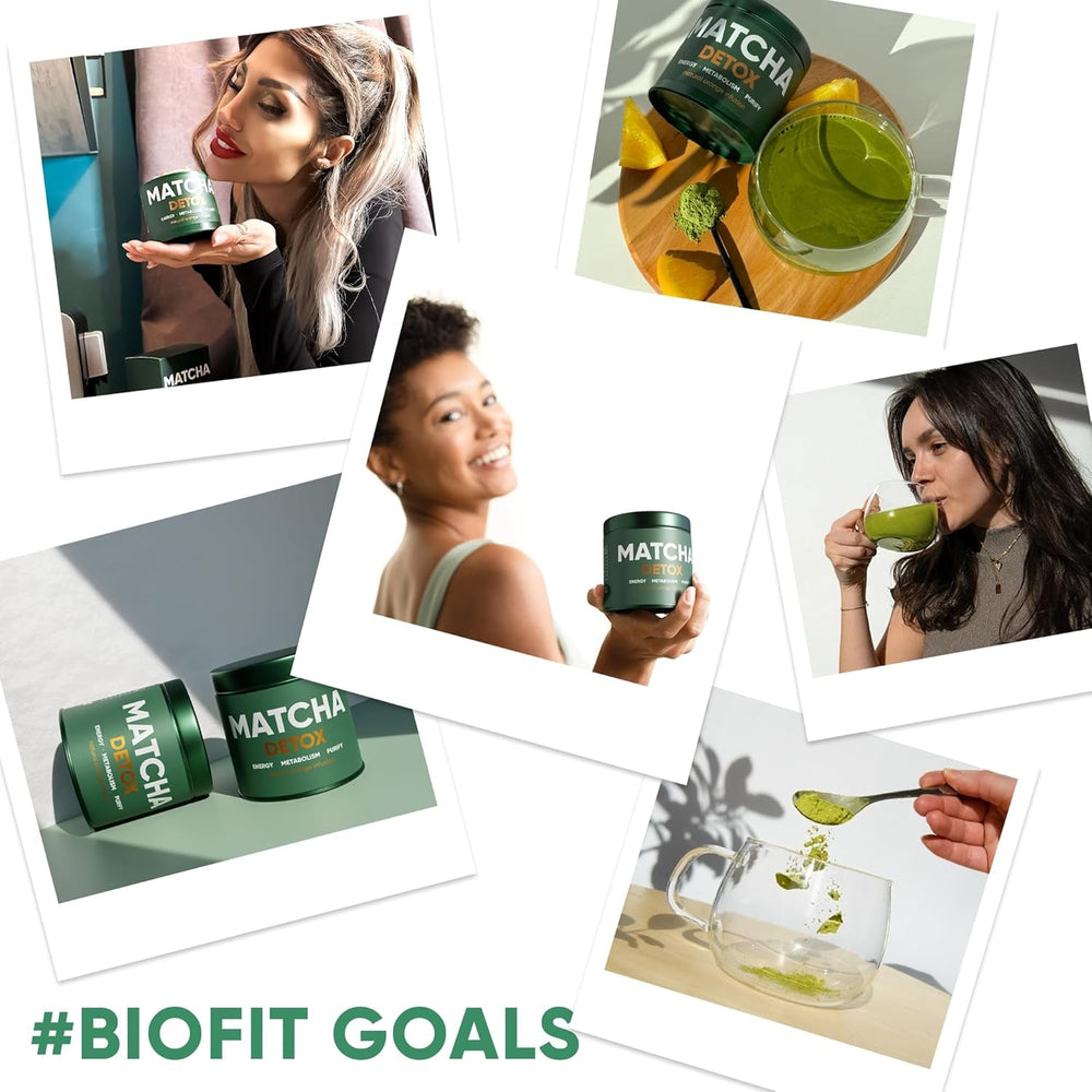 WOW TEA Matcha pulbere – pulbere fină din Japonia cu gust proaspăt – ideală pentru ceai Matcha, latte sau smoothie-uri – fără aditivi (detox)