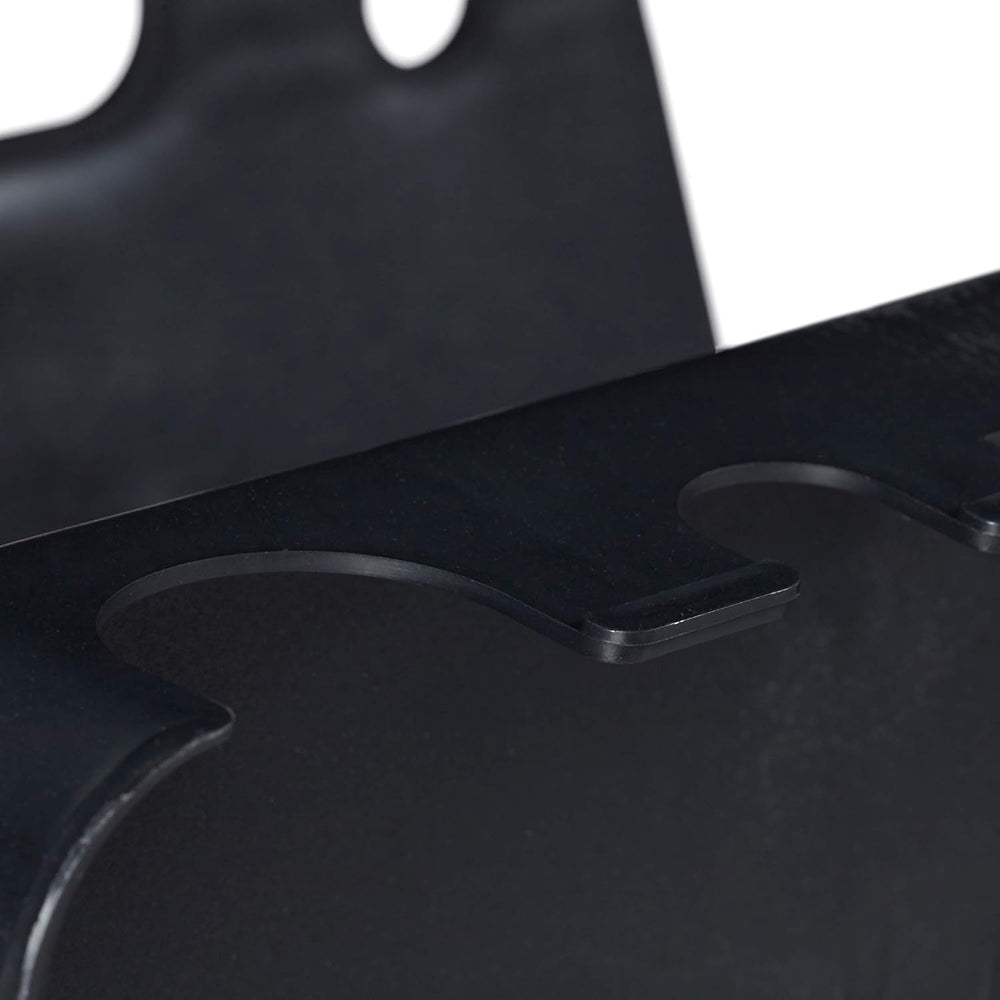 Suport furtun Relaxdays, suport furtun montat pe perete din plastic, dispozitiv de agățare pentru furtun de grădină, înălțime 14 x 24 x 16 cm, negru