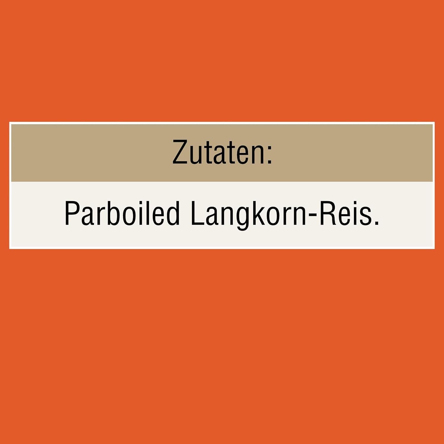 BEN'S ORIGINAL™ arroz de grano largo, hervido en bolsa, 10 minutos, 6 x 1 kg