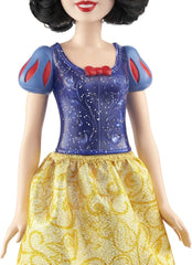 Mattel Princesa Disney Juguete Blancanieves Muñeca móvil con ropa y accesorios brillantes Regalo inspirado en la película de Disney para niños HLW08 Naty Shop Dolls