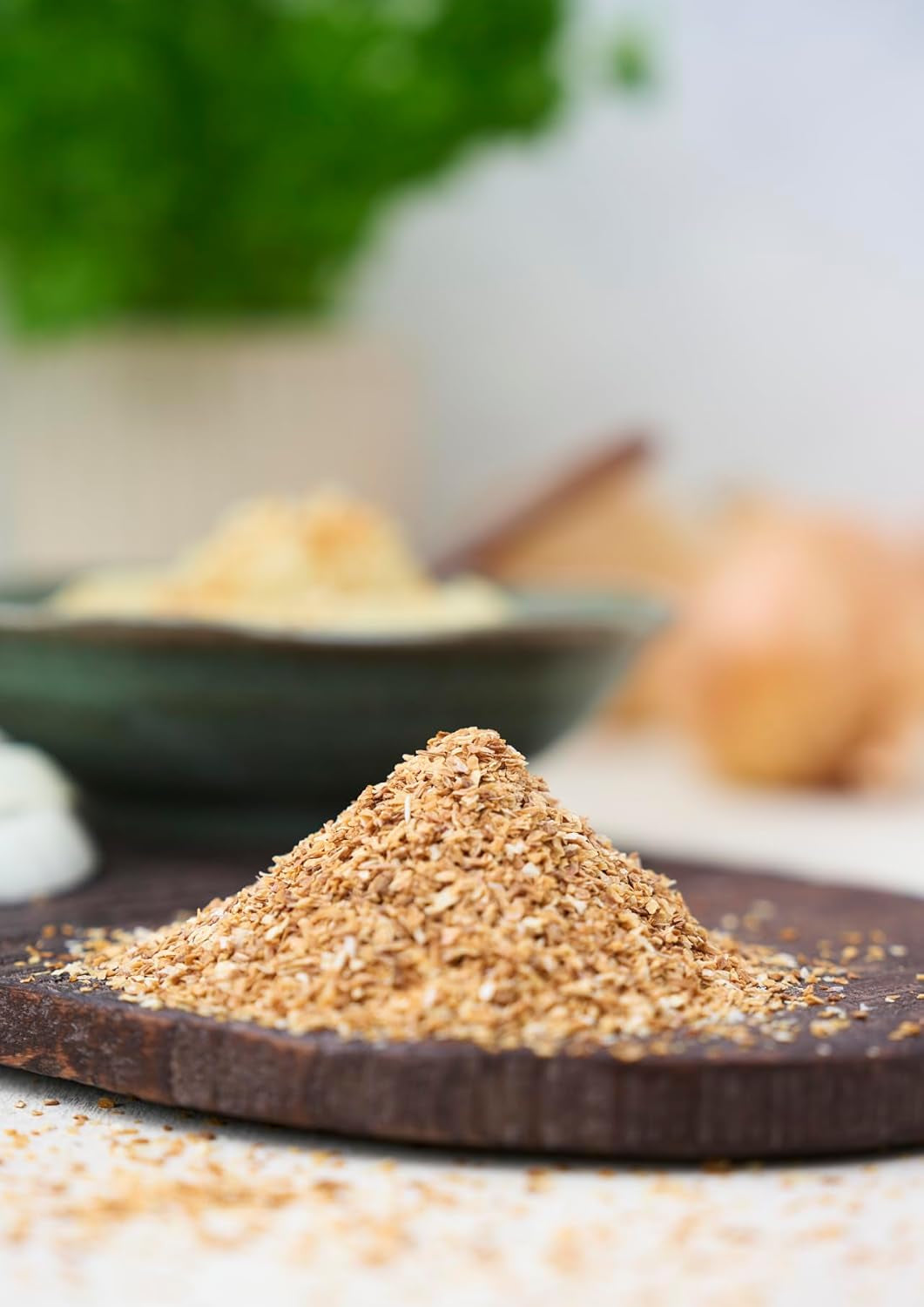 Fuchs Gewürze - Zwiebel getostat - Zwiebeln für Dips, Schmorgerichte oder Hamburger finamente picado - Ingredientes naturales - 55 g en wiederverwendbarer, recyclebarer Dosis