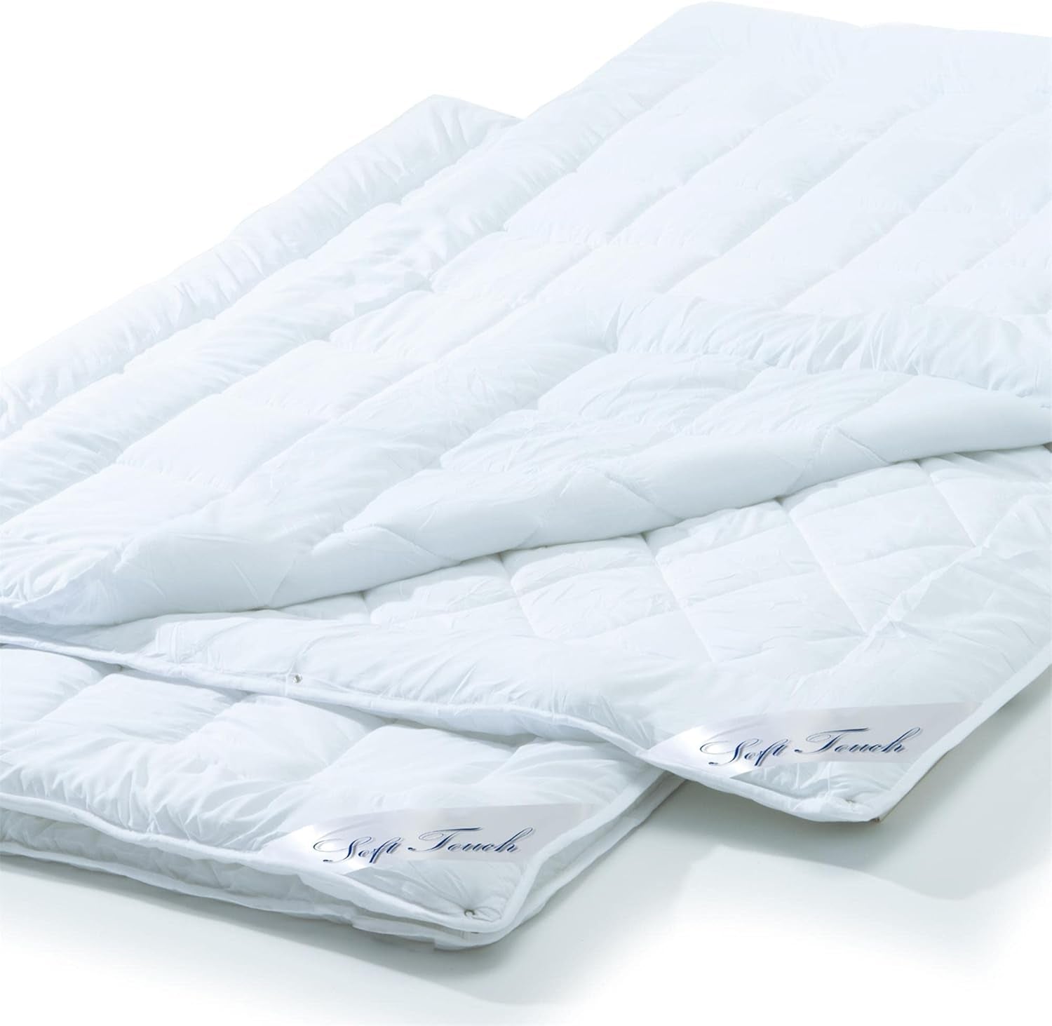 Aqua-Textil Juego Soft Touch Infantil Edredón 100 X 135 Cm 250G Y 350G con Almohada 40 X 60 Cm Edredón 150G 4 Estaciones Climatización Oeko-Tex Edredones y Edredones Naty Shop 2X 150X220 Cm 4 Estaciones