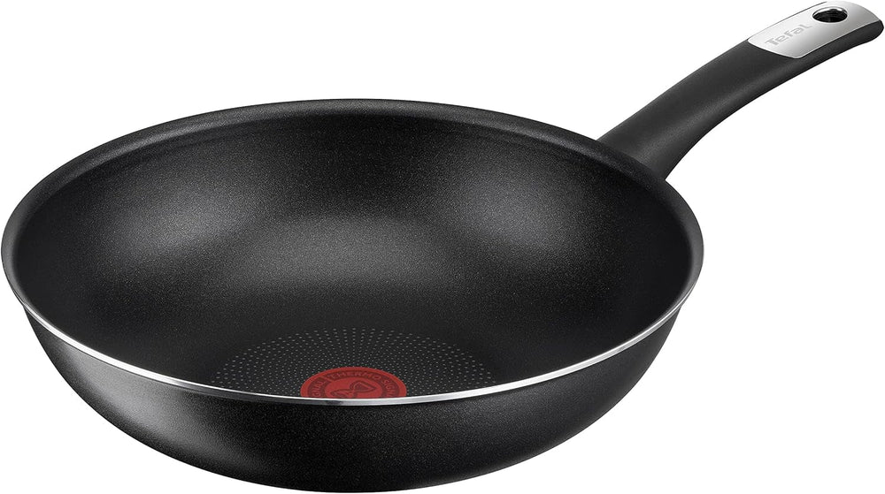 Tefal Hard Titanium Essential, no apto para ollas y sartenes de inducción Naty Shop 28 Cm/Wok