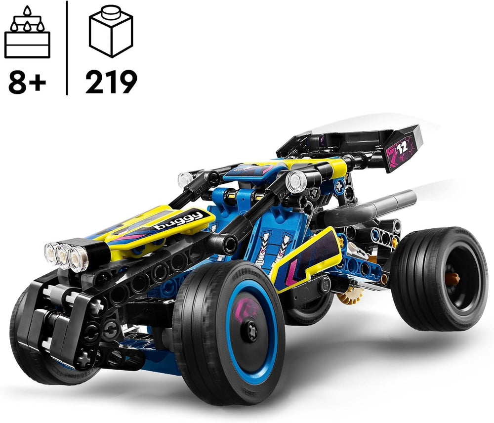 LEGO Technic Coche Buggy de Carreras Todoterreno de Juguete para Niños Kit de Construcción de Coche de Carreras Buggy Regalo para Niños y Niñas Modelo de Coche de Rally de 8 Años 42164 Juegos de Construcción Besuche den LEGO-Store