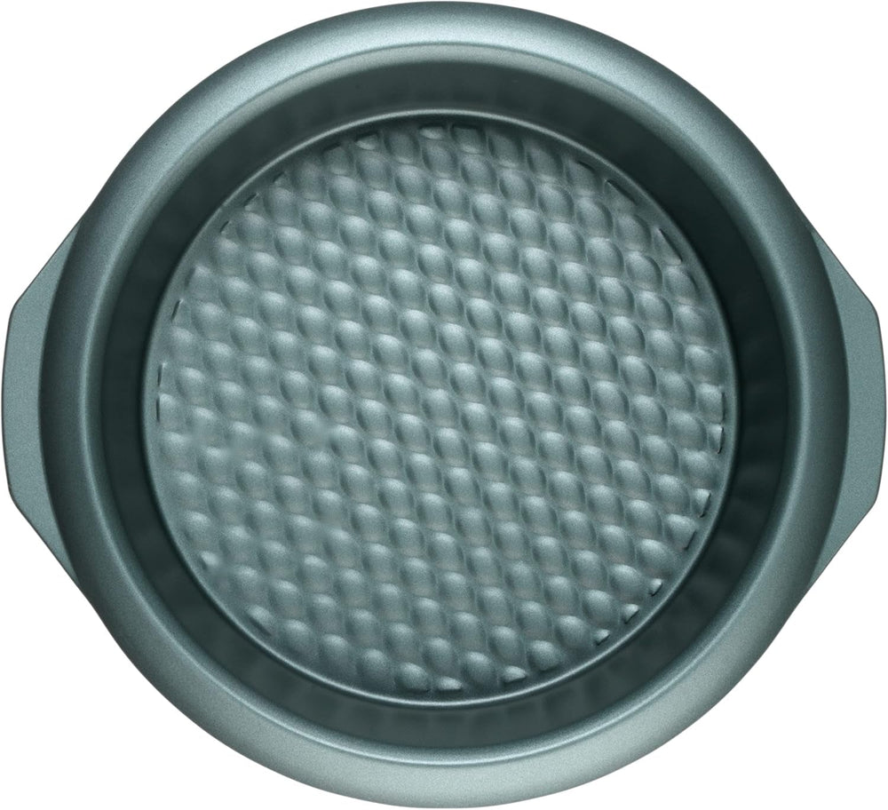 Progress BW09819G2EU7 Shimmer Kollektion, Runde Backform Aus Kohlenstoffstahl Mit Antihaftbeschichtung, Ideal Für Pies, Kuchen, Torten Und Quiches, 28 Cm, Grün Moldes y bandejas para hornear Naty Shop 28Cm Runde Pfanne