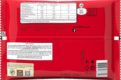 Nestlé Mini barras de chocolate, barras de oblea crujientes de chocolate con leche, paquete de 3 (1 x 217 g)