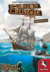 Pegasus Spiele 51946G - Robinson Crusoe Viaje del Beagle (Expansión), Medio