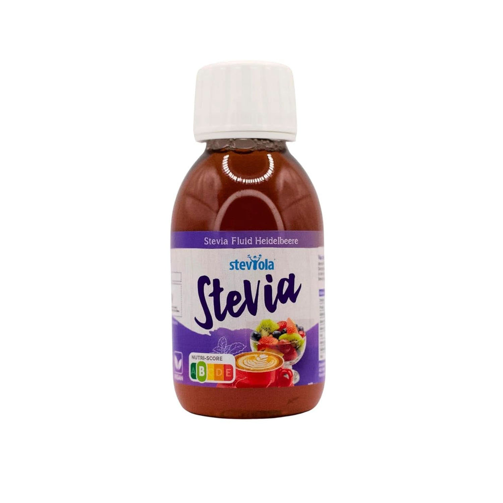 Steviola Stevia Fluid aromă de cireșe fructate, 125 ml Indulcitori Naty Shop 125 ml Merișoare