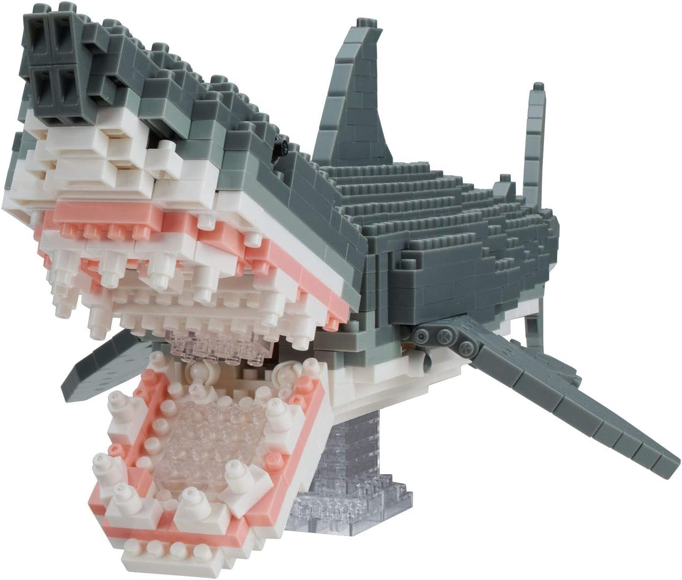 Bandai - Nanoblock - Roter Panda - Red Panda - Mini-Bausteinfigur - Baukastenspiel - Pixel-Tierfiguren-Bausatz Panda - NBC194