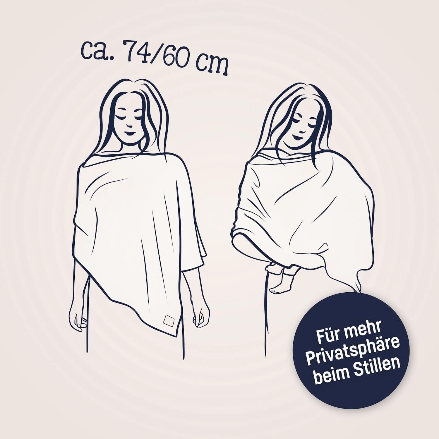 Julius Zöllner Stilltuch Aus 100 Prozent Jersey-Baumwolle, OEKO-TEX STANDARD 100, Made in Germany, Uni Tan Accesorios Alimentación y Lactancia Bebe Naty Shop