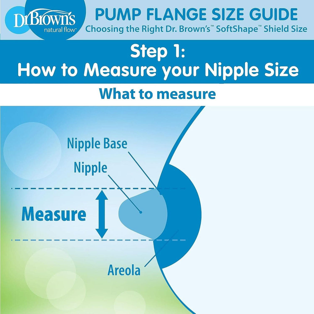 Sacaleches manual con protección Softshape 100% silicona (B, brida 25mm) y opciones anticólicos + Biberón de boca ancha de 150ml con tetina nivel 1 de flujo lento Accesorios Alimentación y Lactancia Bebe Naty Shop