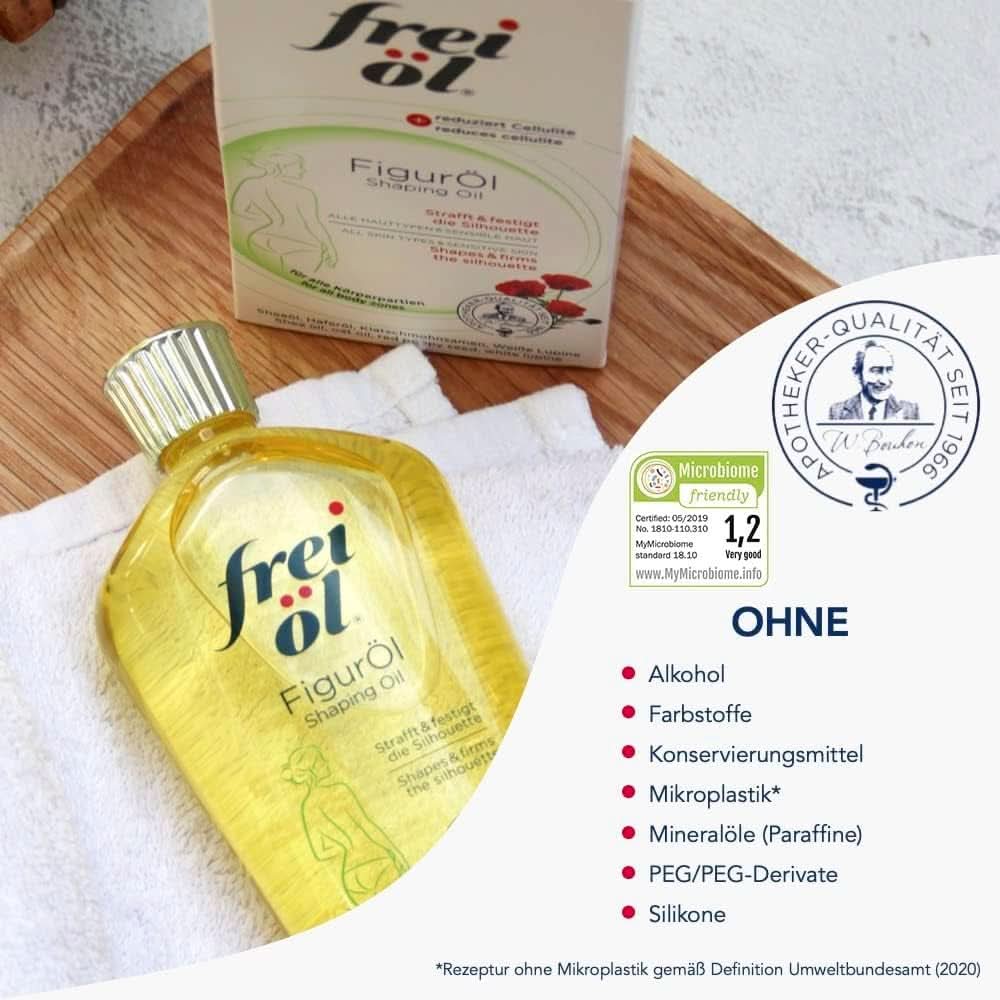 Frei Öl Aceite corporal con efecto anticelulítico, 125 ml Ducha y baño Naty Shop