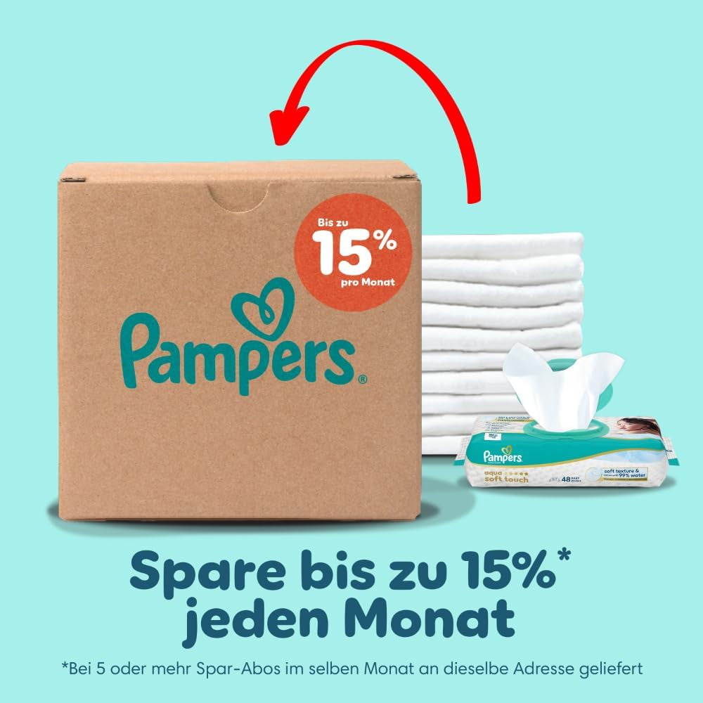 Pampers Premium Protection Pants talla 5, 144 pañales, 11 kg - 17 kg, con ajuste de 360° y puños suaves antifugas para una comodidad y protección óptimas