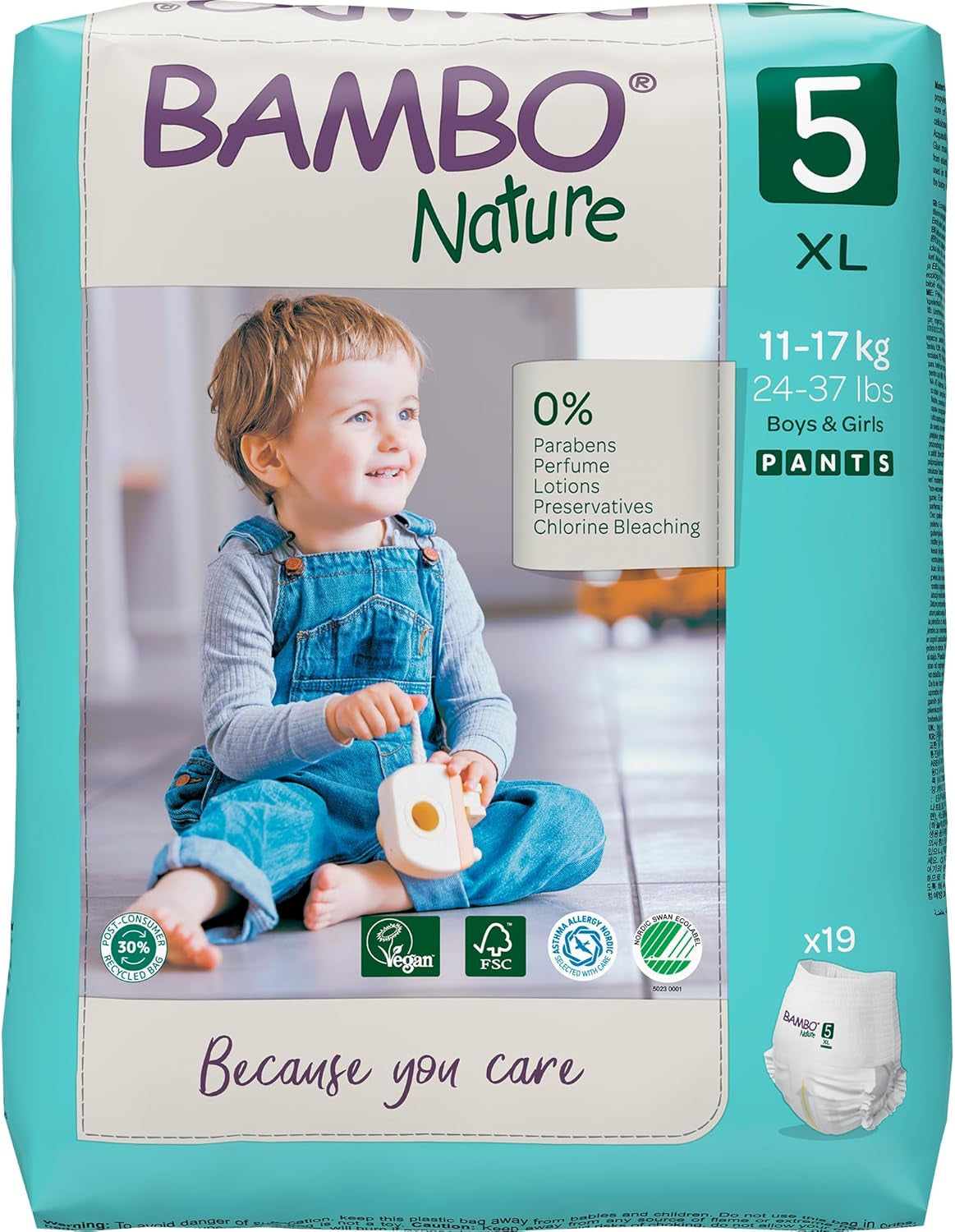 Pañales para bebé Bambo Nature, tamaño 1 (2-4 kg), caja mensual de 132 unidades | Pañales Premium con protección mejorada contra fugas | Máxima comodidad y libertad para los recién nacidos | Pañales testados dermatológicamente