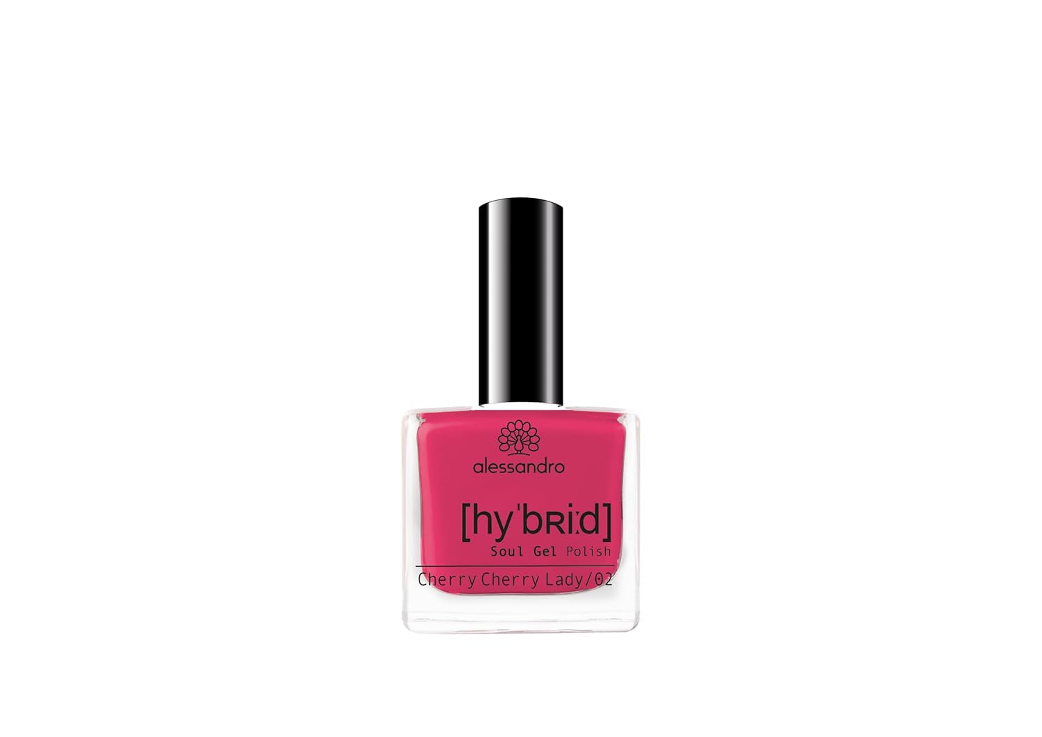 Esmalte de uñas HÍBRIDO alessandro Pink Melon - tono rosa vibrante con finas partículas de brillo - Uñas perfectas en solo 3 pasos, sin LED - ¡dura hasta 10 días! 8ml