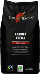 Cremă de cafea prăjită organic, boabe întregi (6 x 1 kg)