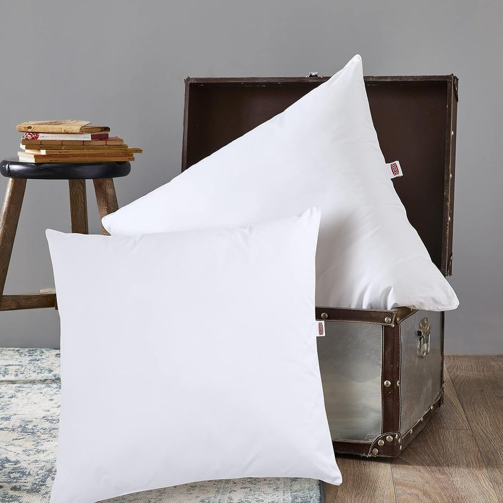 DODO 2 piese, Ultra moale, 60 X 60 Cm, Confort moale, 2 perne Arizona, Circulație de aer și gonflabile, Lavabil la mașină la 40°C Perne standard Naty Shop