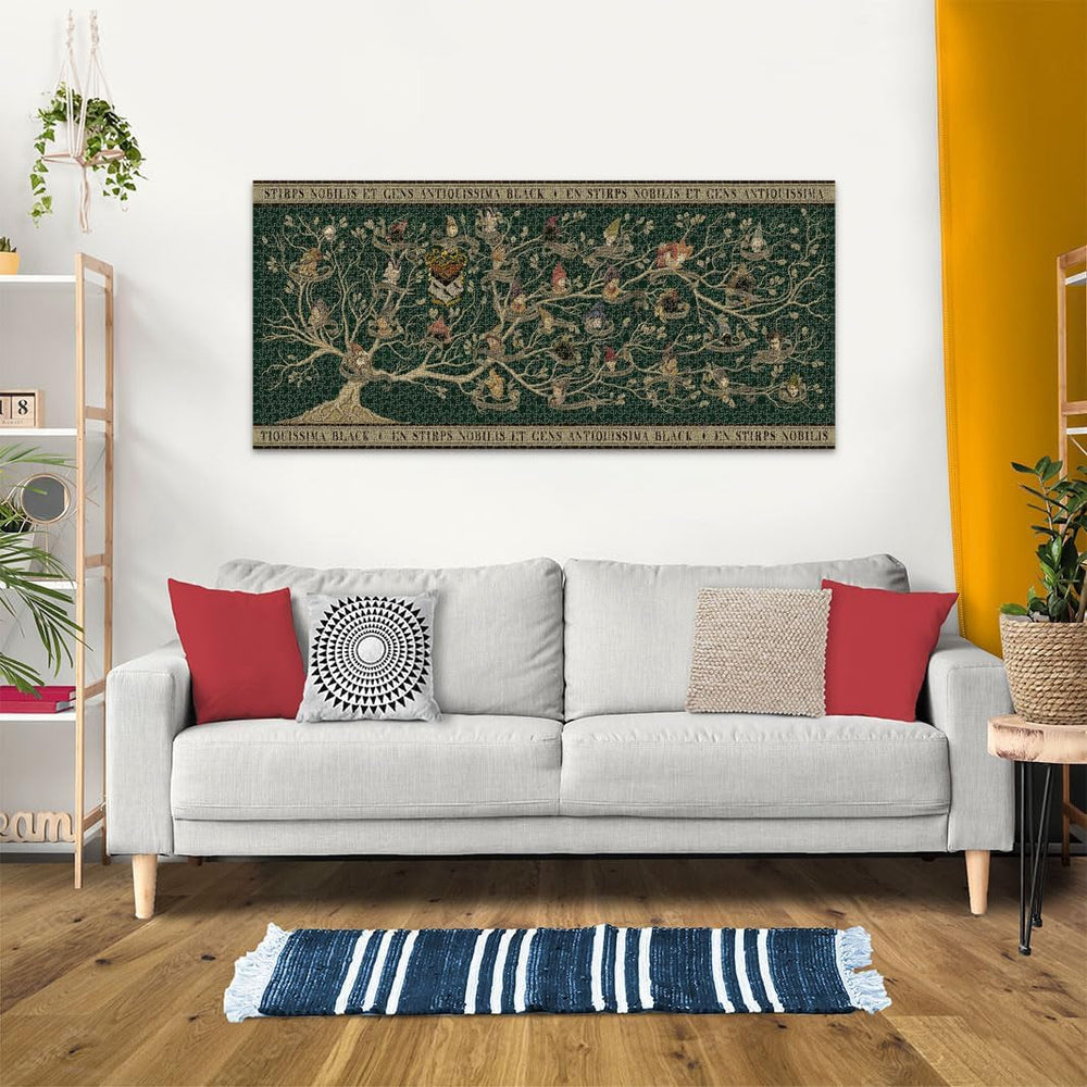 Ravensburger Puzzle 17299 - Árbol genealógico - Puzzle panorámico de Harry Potter de 2000 piezas para adultos y niños a partir de 14 años Puzzle Naty Shop