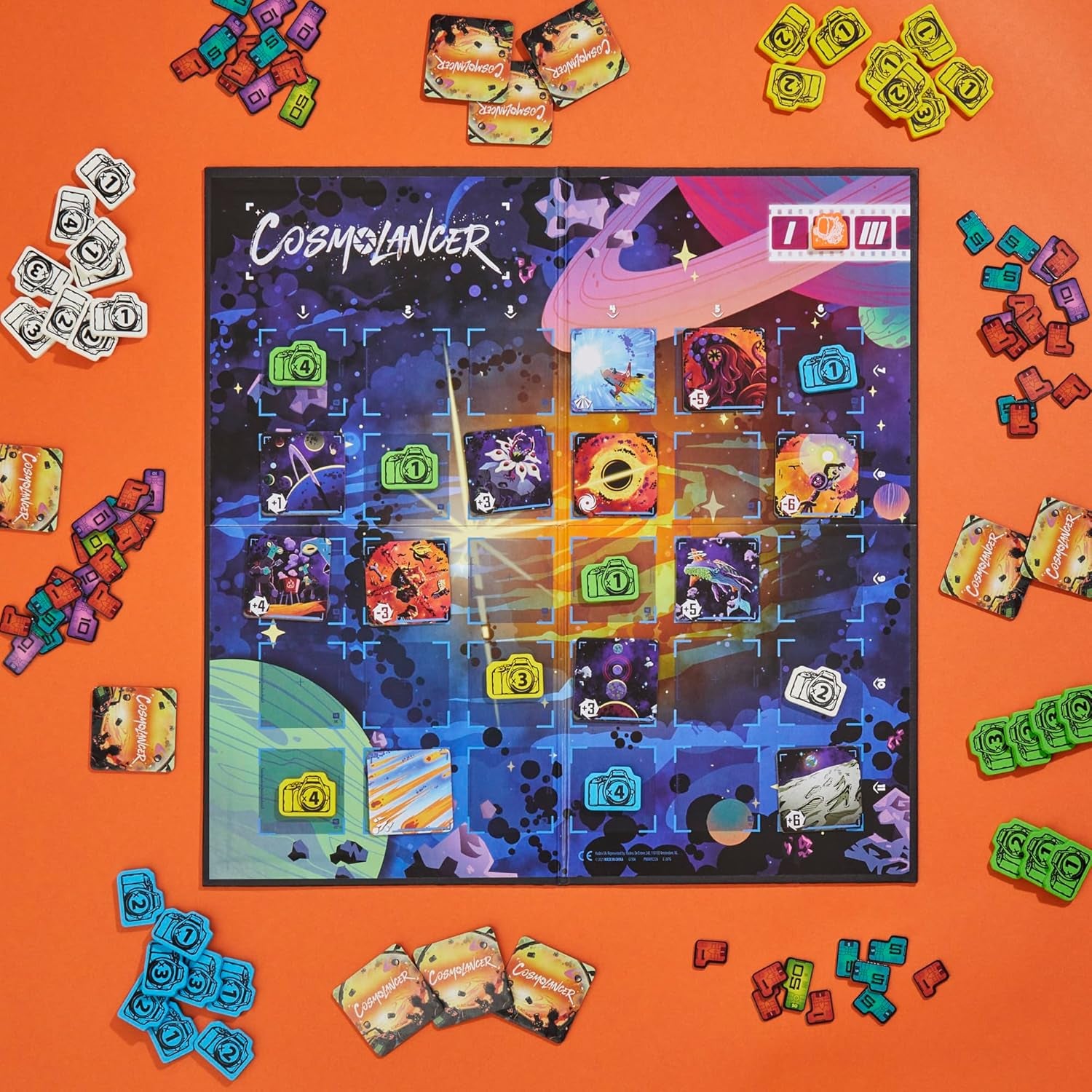 Cosmolancer, un juego de mesa estratégico de Reiner Knizia