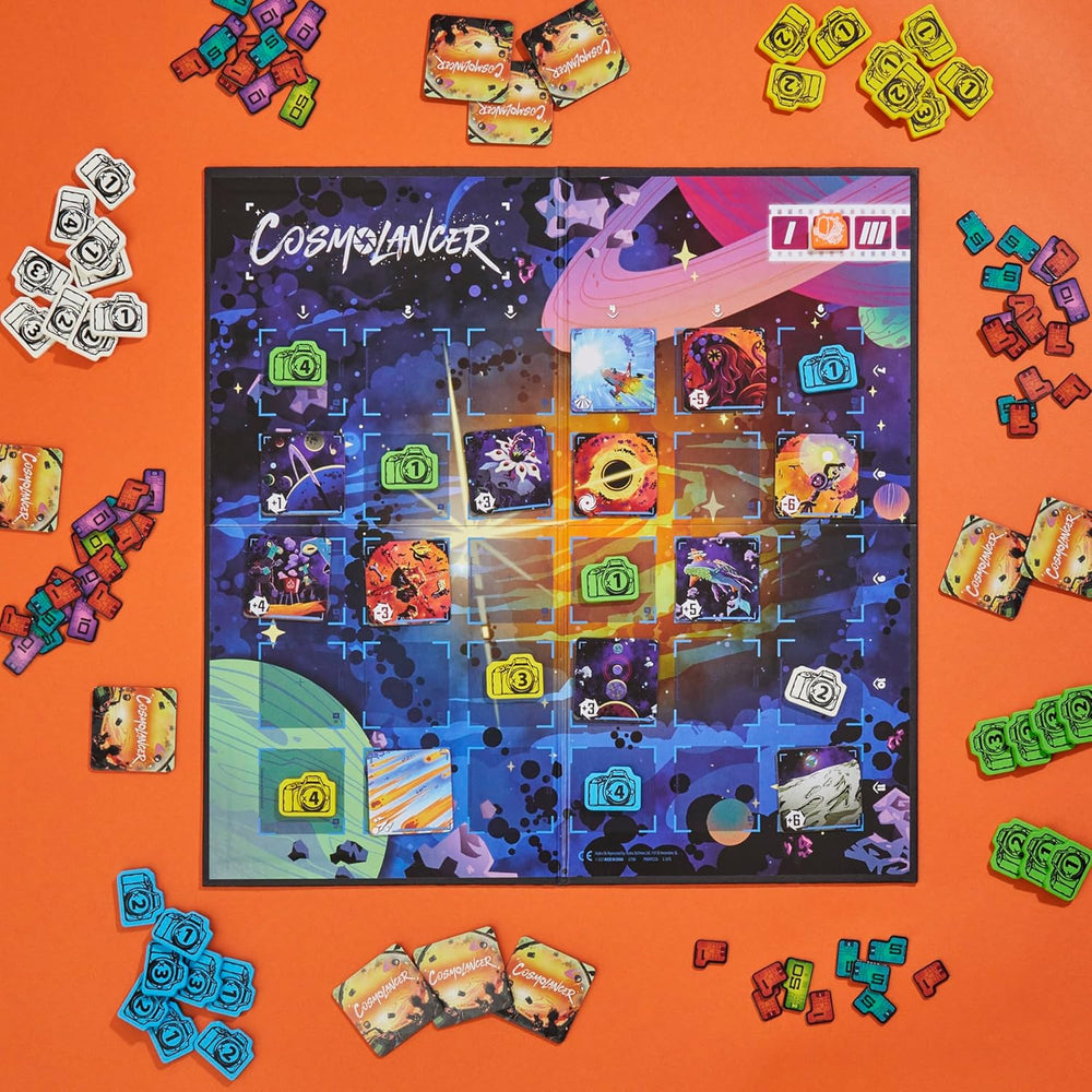 Cosmolancer, un juego de mesa estratégico de Reiner Knizia