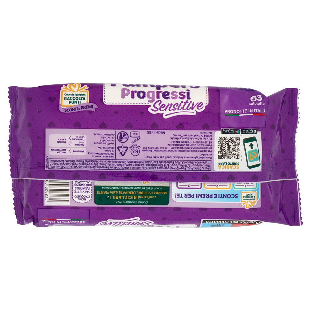 PAMPERS Sensen toallitas húmedas, recambio 56