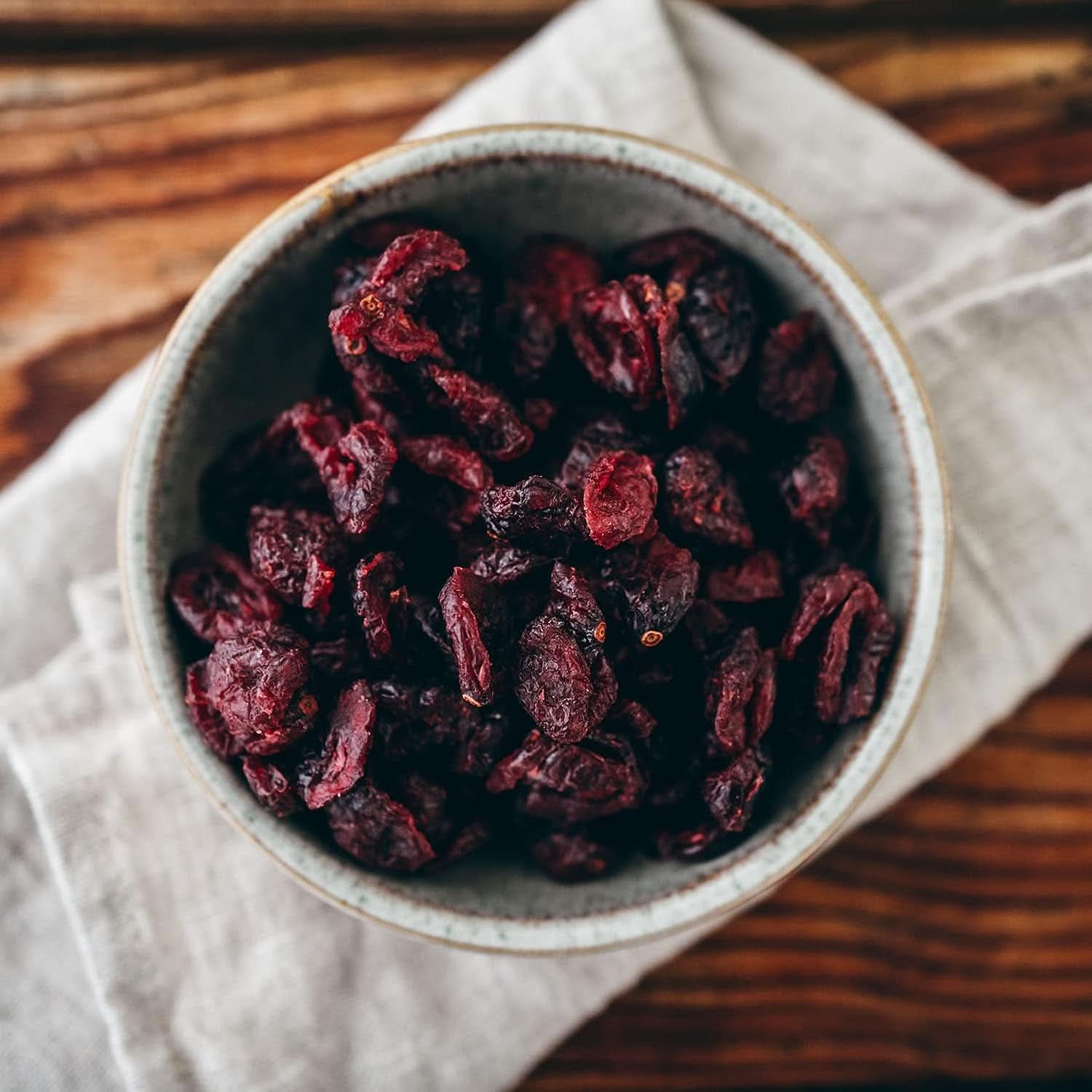 Seeberger Cranberries, arándanos canadienses partidos por la mitad, afrutados y dulces, 13 x 125 gramos Naty Shop Productos Deshidratados