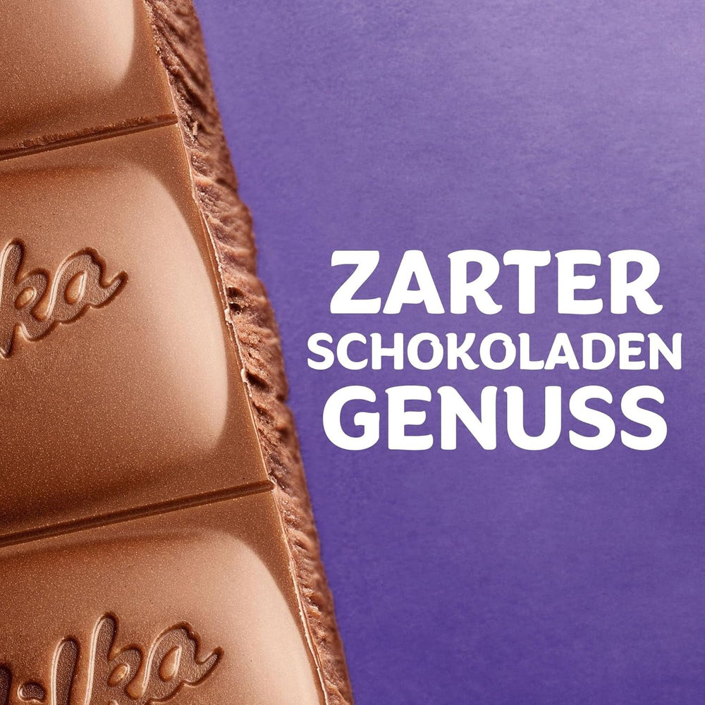 Milka Shake Me Egg – ou de ciocolată umplut cu mini-ouă colorate din ciocolată cu lapte alpină – 97g