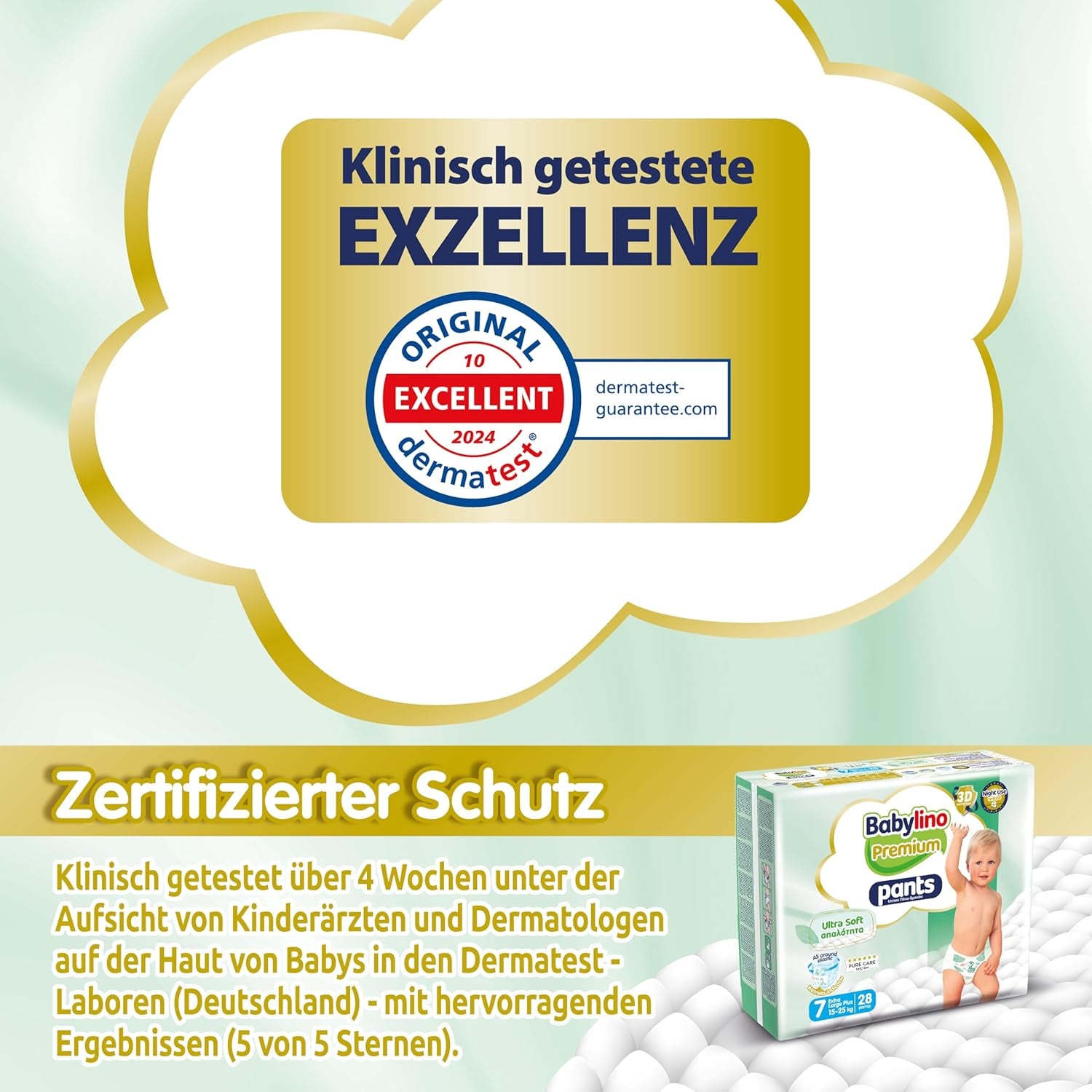 Pantalón Premium, Talla 7, Filtro Ultra Suave, XL Plus (15-25 kg), 28 piezas