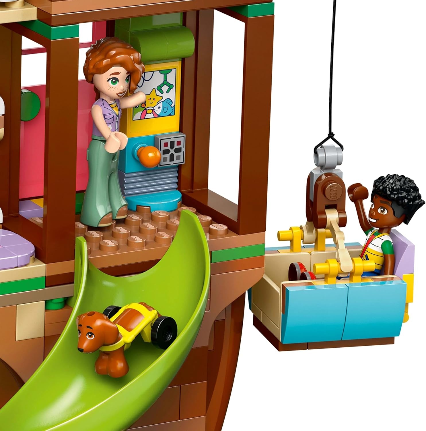 LEGO Friends Casa en el árbol Juego de rol para construir y jugar Casa de juguete para niñas de 8 años Set con 4 minifiguras de personajes y 2 figuras de animales Idea de regalo para niños 42652 Juegos de construcción Besuche den LEGO-Store