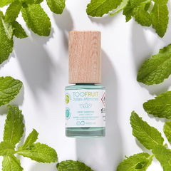 Esmalte de uñas TOOFRUIT Kids Mint - A base de agua, extraíble, sin disolventes, no tóxico y seguro, 100% vegano, 10 ml