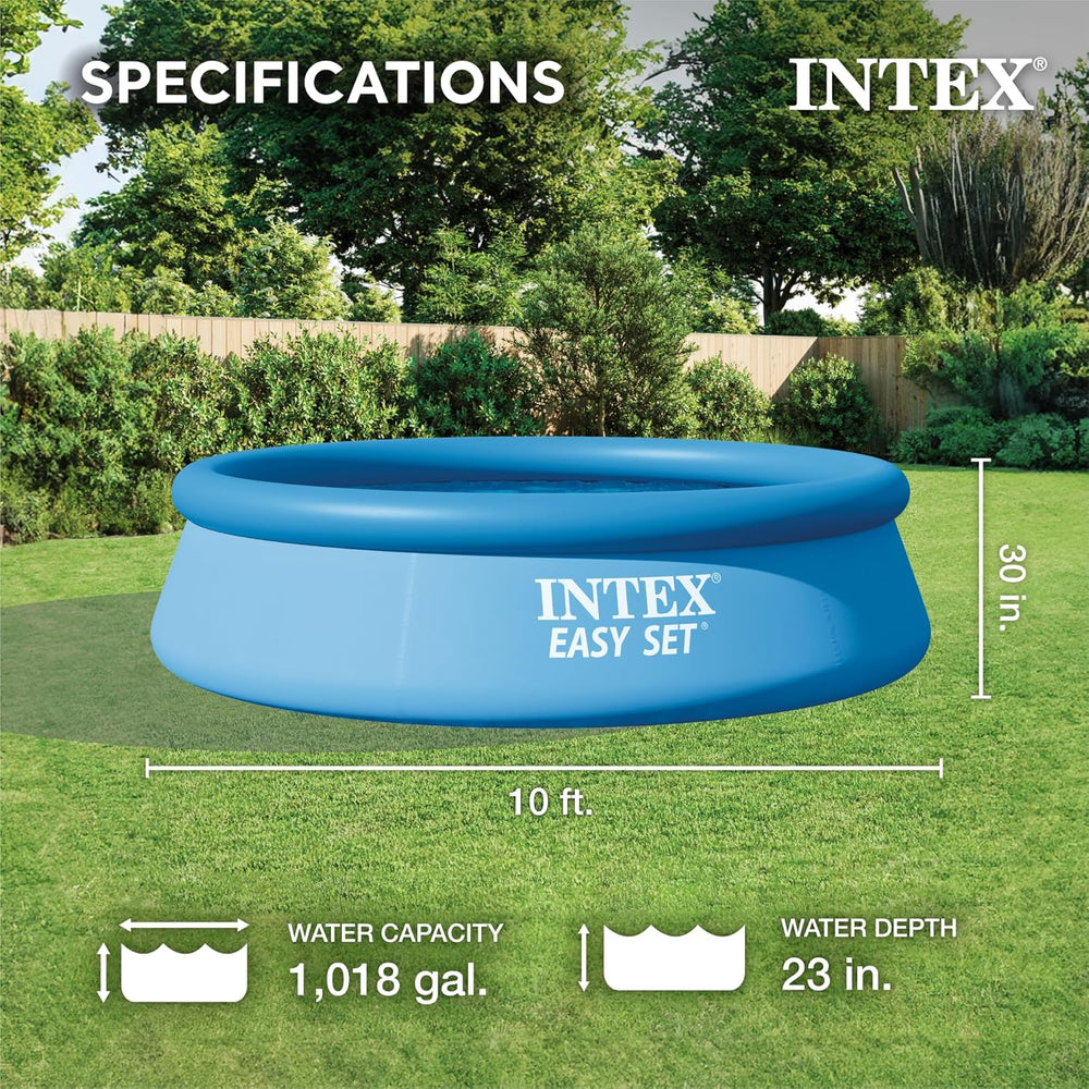 Intex Easy Set Piscina elevada sobre suelo, 305 x 76 cm, azul, 28120NP