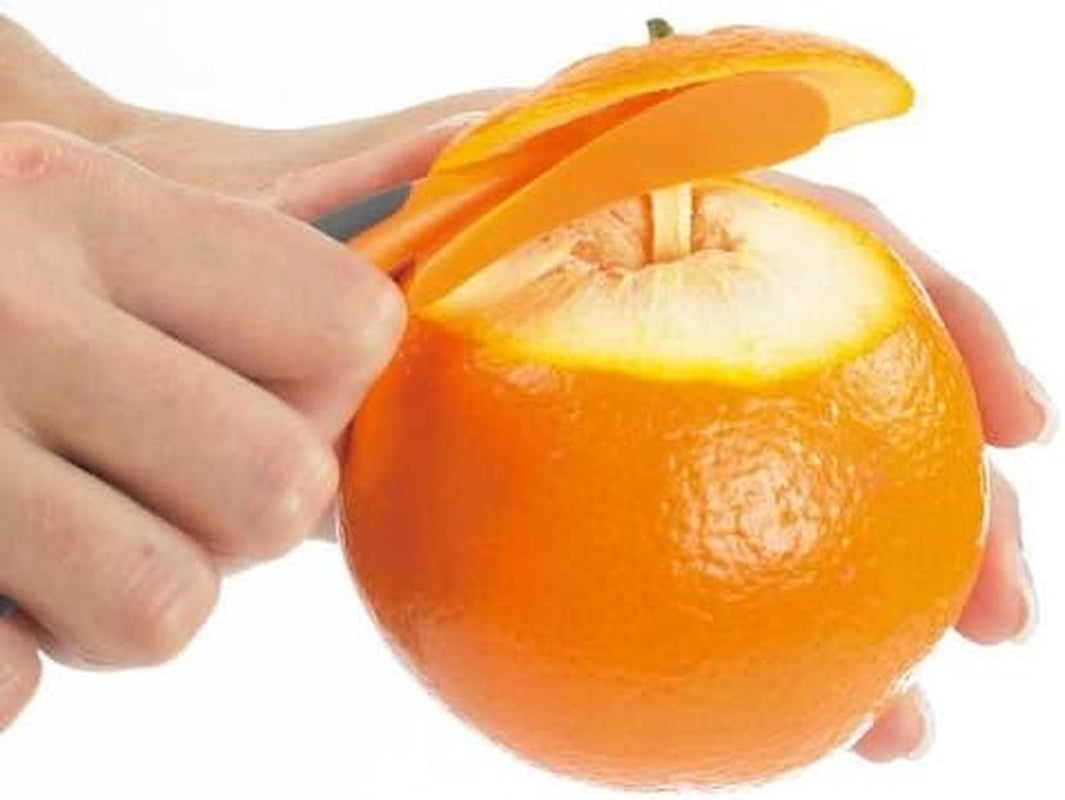 Lurch 10047 Pelador de Naranjas con Hoja de Nylon para Fácil Limpieza Pelador Naty Shop