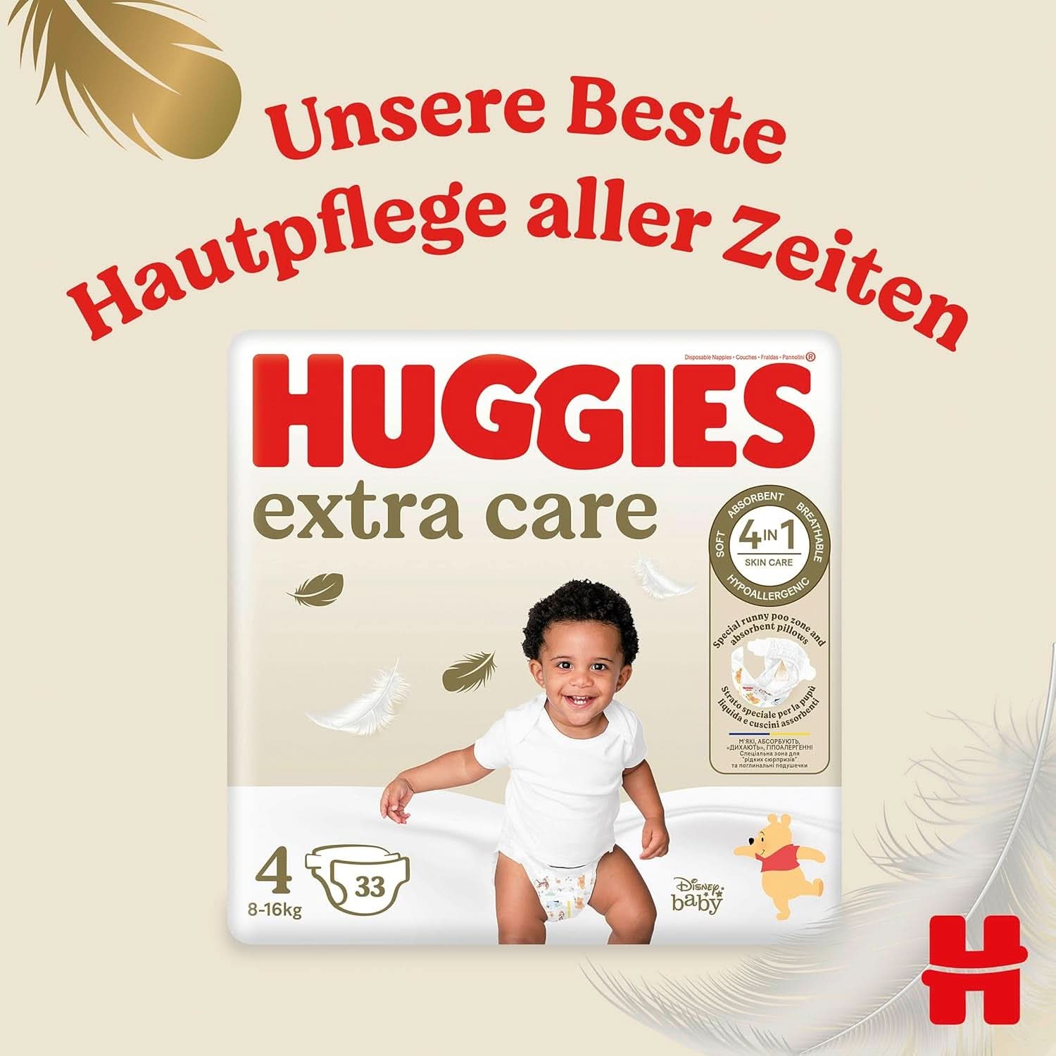 Huggies Pañales Bebé, Diseño Disney, Varias Tallas, Caja Mensual Madre y Bebé Naty Shop
