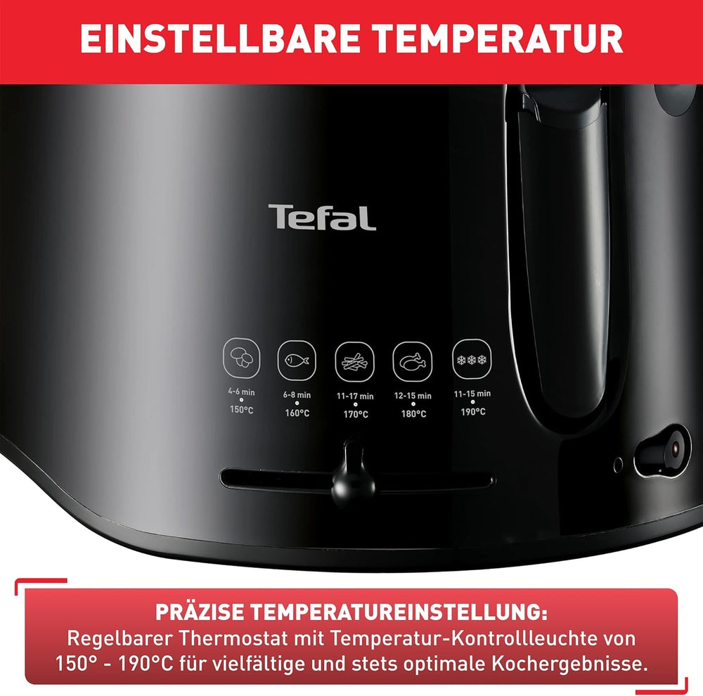 Freidora Tefal Maxi, Tecnología Cool Wall, 1,2 Kg, termostato regulable Electrodomésticos Naty Shop