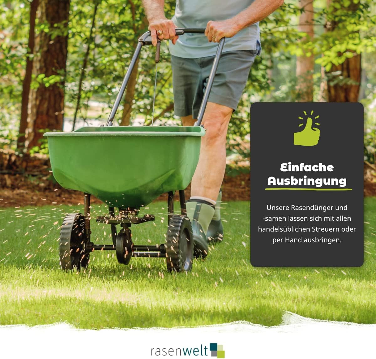 Rasensamen Fairway Nachsaat PS-29 3Kg I Tiefschnittverträgliches Golfrasen Saatgut I Schnellkeimender Nachsaatrasen
