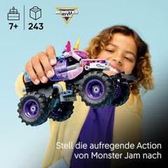 LEGO Technic Monster Jam Sparkle Smash con motor de rueda - Technic Monstertruck & Einhorn Monster Truck Spielzeug - Juegos creativos de 7 años para niños, niñas y niños - 42220