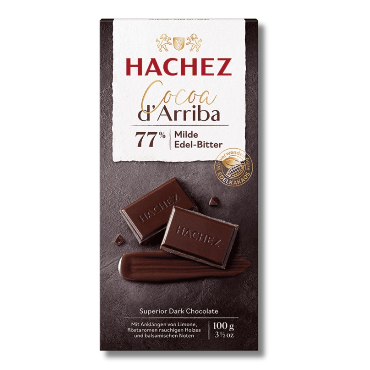 Barra de Cacao Hachez - Barra Cacao d'Arriba Mango (1x 100 g)