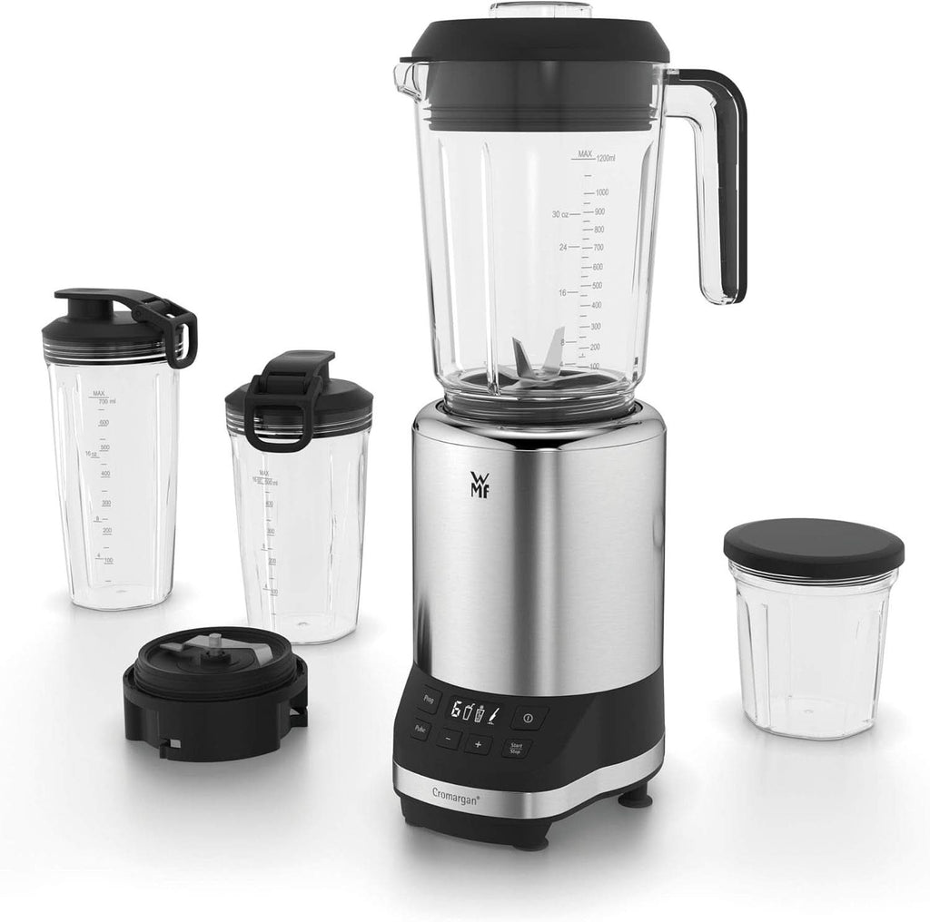 WMF Kult Pro Multifunktionsmixer Hochleistungsmixer, 30.000 U/Min, Smoothie Maker, Standmixer, Ice-Crush Funktion, 4 Mixbehälter Inkl. Togo-Verschluss Bucatarie Naty Shop