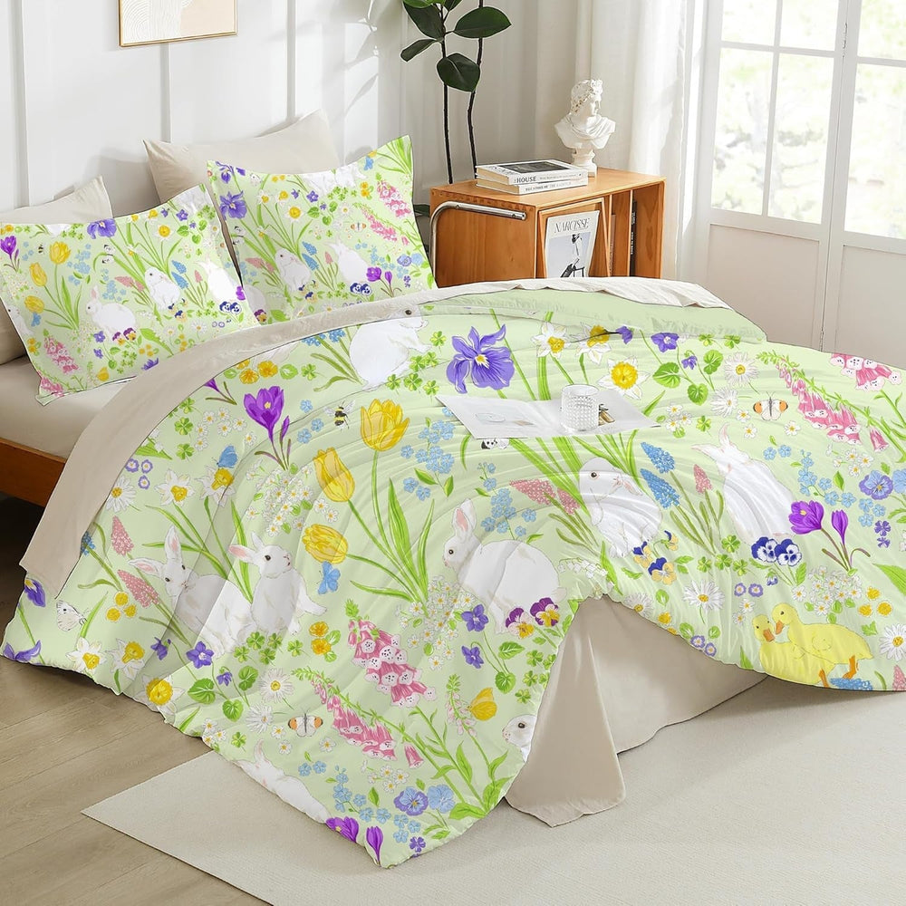 Ropa de cama infantil, varias medidas y varios personajes animados Ropa de cama infantil Naty Shop Conejo 100X135Cm+40X60Cm